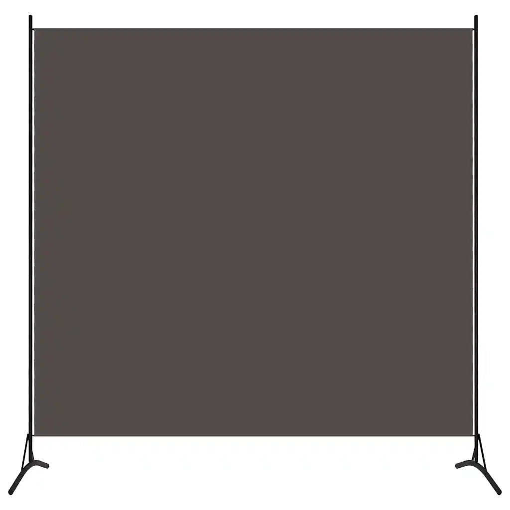 Divisorio Ambienti | Divider per stanze | Paravento Antracite 175x180 cm in Tessuto