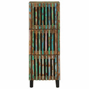 Credenza-Buffet-Armadio da cucina 40x34x110 cm in Legno Massello d'Acacia 408869
