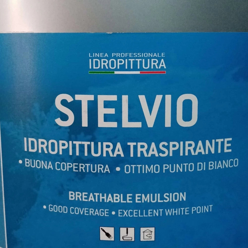 Tixe stelvio 14lt idro pittura traspirante bianca opaca per interni