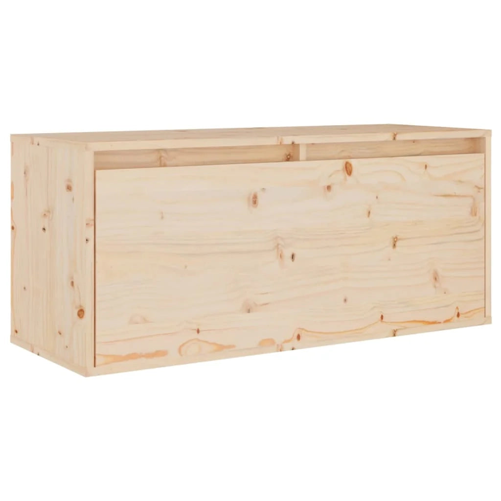 Mobile TV multimediale scaffale TV credenza mobile TV sala da pranzo soggiorno camera da letto 5 pezzi legno massello di pino marrone 02_0028776