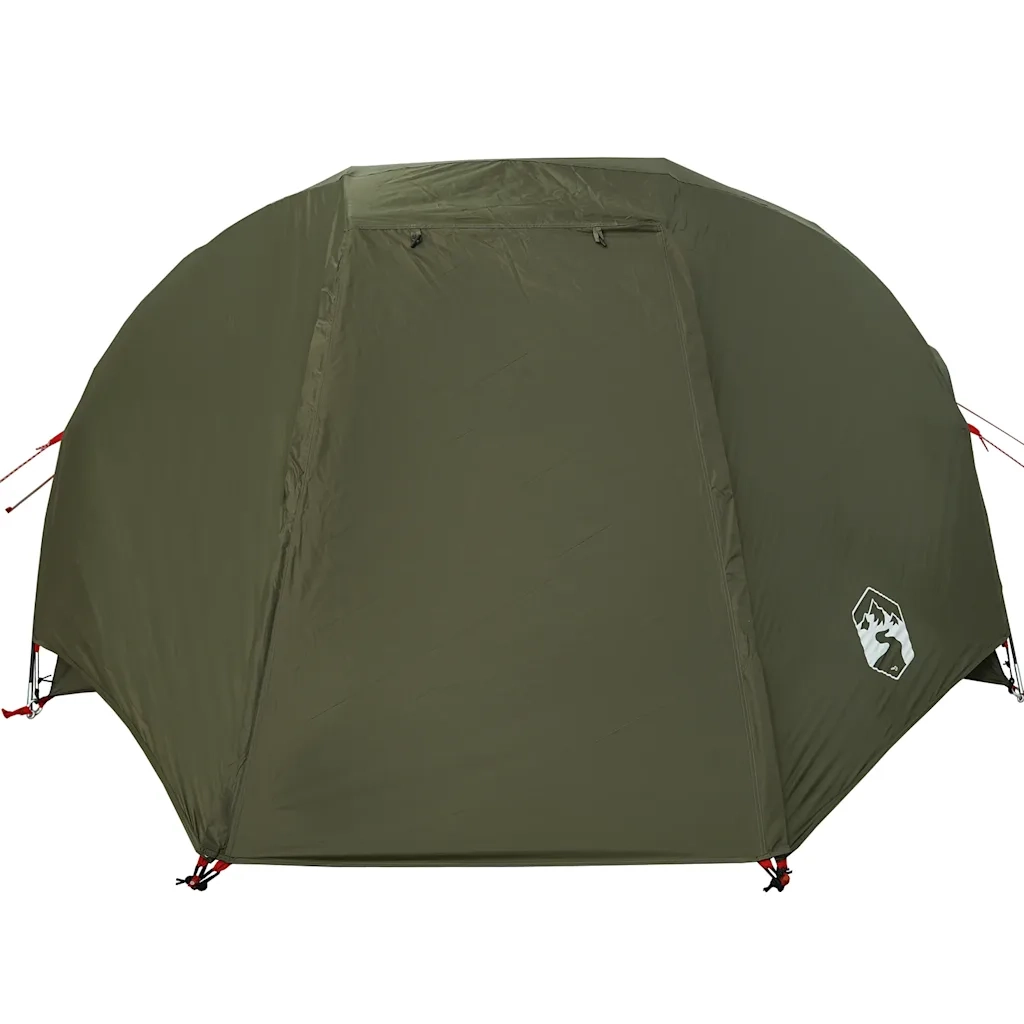 Tenda da Pesca per 3 Persone Verde Oliva Impermeabile 4100655