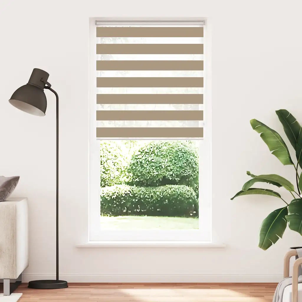 Tenda a Rullo Zebra Larghezza Tessuto 105,9 cm Poliestere 4014601