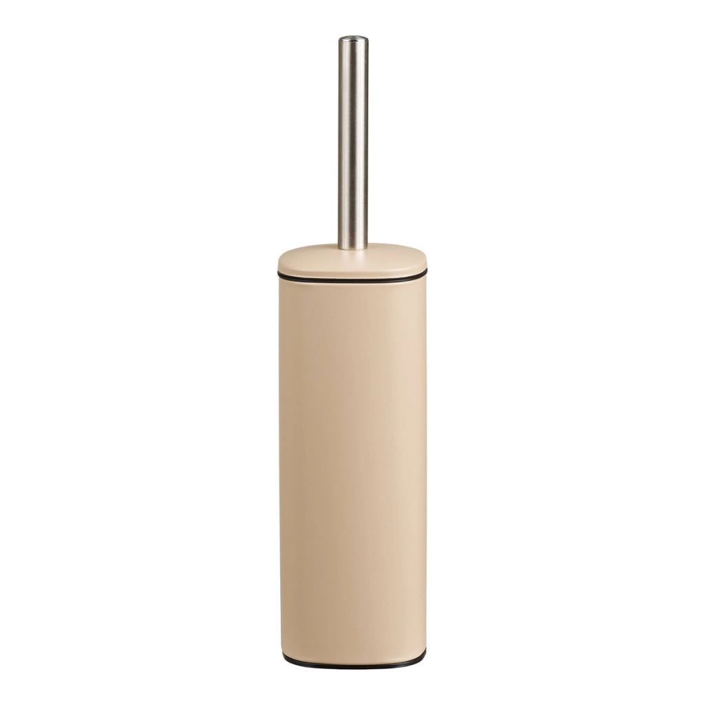 Scopino Bagno Lodi, Beige, Metallo, 9x9x39 cm