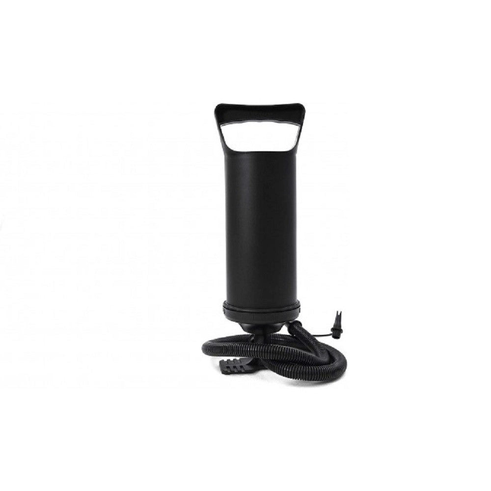 Trade Shop - Pompa Di Gonfiaggio Manuale 36 Cm Volume 1.850 Cc 3 Adattatori Per Valvola 62003 -