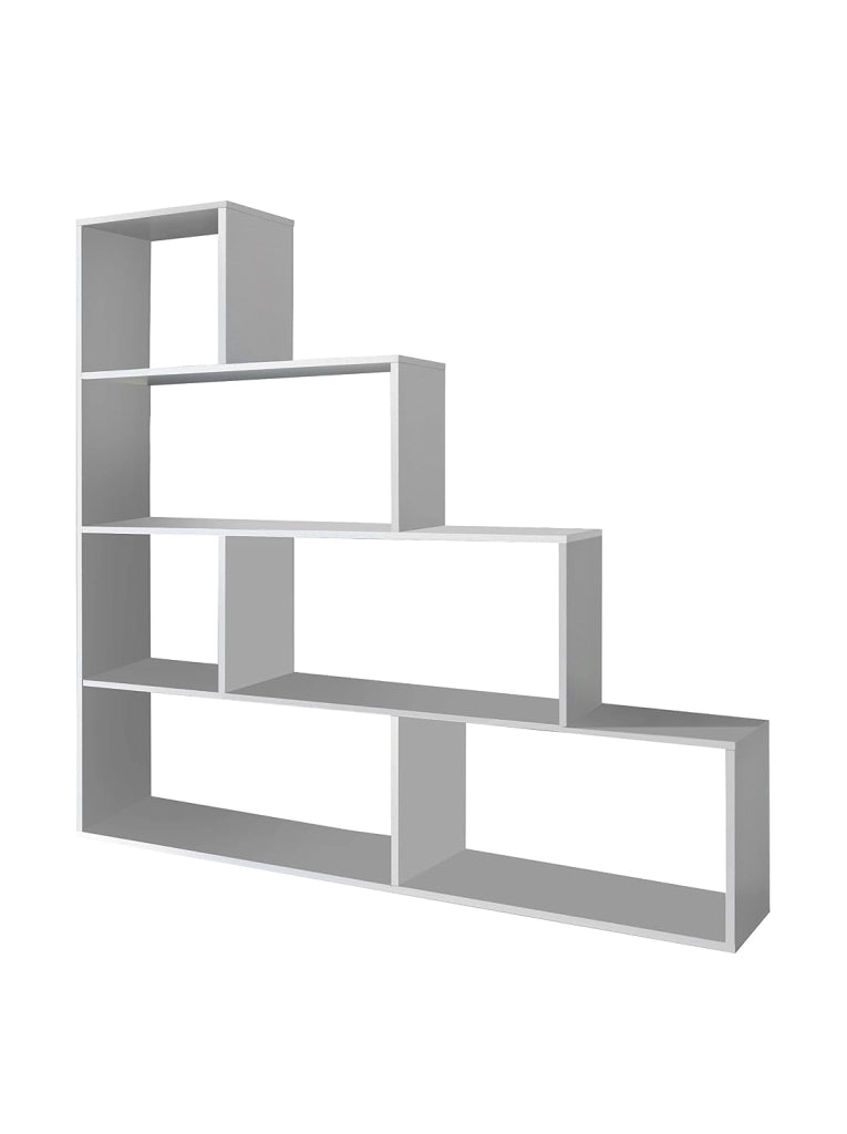 Bricohabitat F00530301003_White Libreria, 145 x 29 x 145
