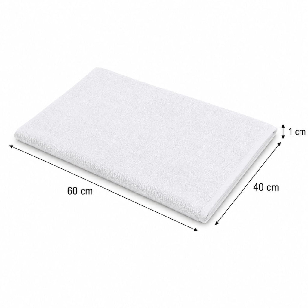 Sanonefa, set di Asciugamani 100% Cotone set da 2, Grigio Cadetto