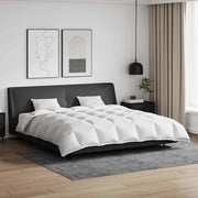 vidaXL Piumone 3 pcs Bianco 200 x 200 cm Piume