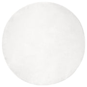 Tappeto del soggiorno | Tappeto antiscivolo in sintetica di coniglio OLITE Bianco