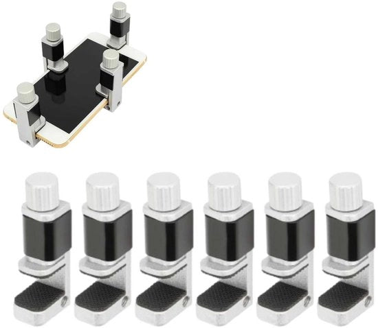 Set di 6 Clip Klemme Metalliche Adattabili per Reparazione Smartphone