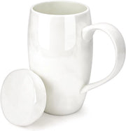 Tazza da caffè extra grande 650 ml - Thee tazze - Resistenti al magnetron - Resistenti al lavastoviglie - Porcella fine - Tazza da caffè