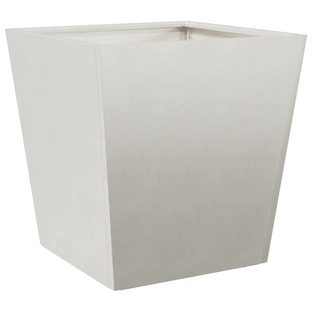 Fioriera rialzata per piante e fiori terrazza giardino 40 x 40 x 40 cm acciaio inox grigio chiaro 02_0037547