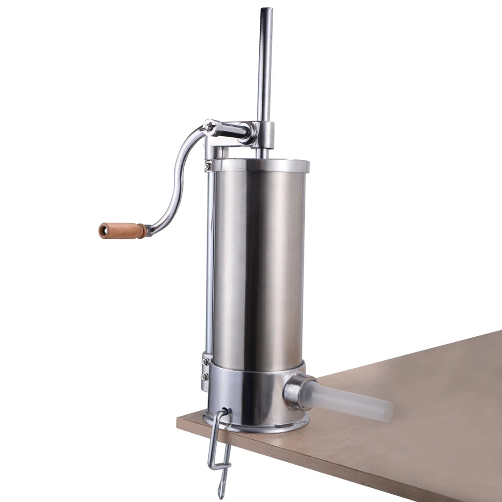 Macchina per insaccati da 6 litri (5 kg) per carne macinata confezione da 1 design moderno in acciaio inox 20_0020580