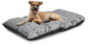 AIO FACTORY 100x70 cm PRESTIGE Letto per cani impermeabile Ossa nere