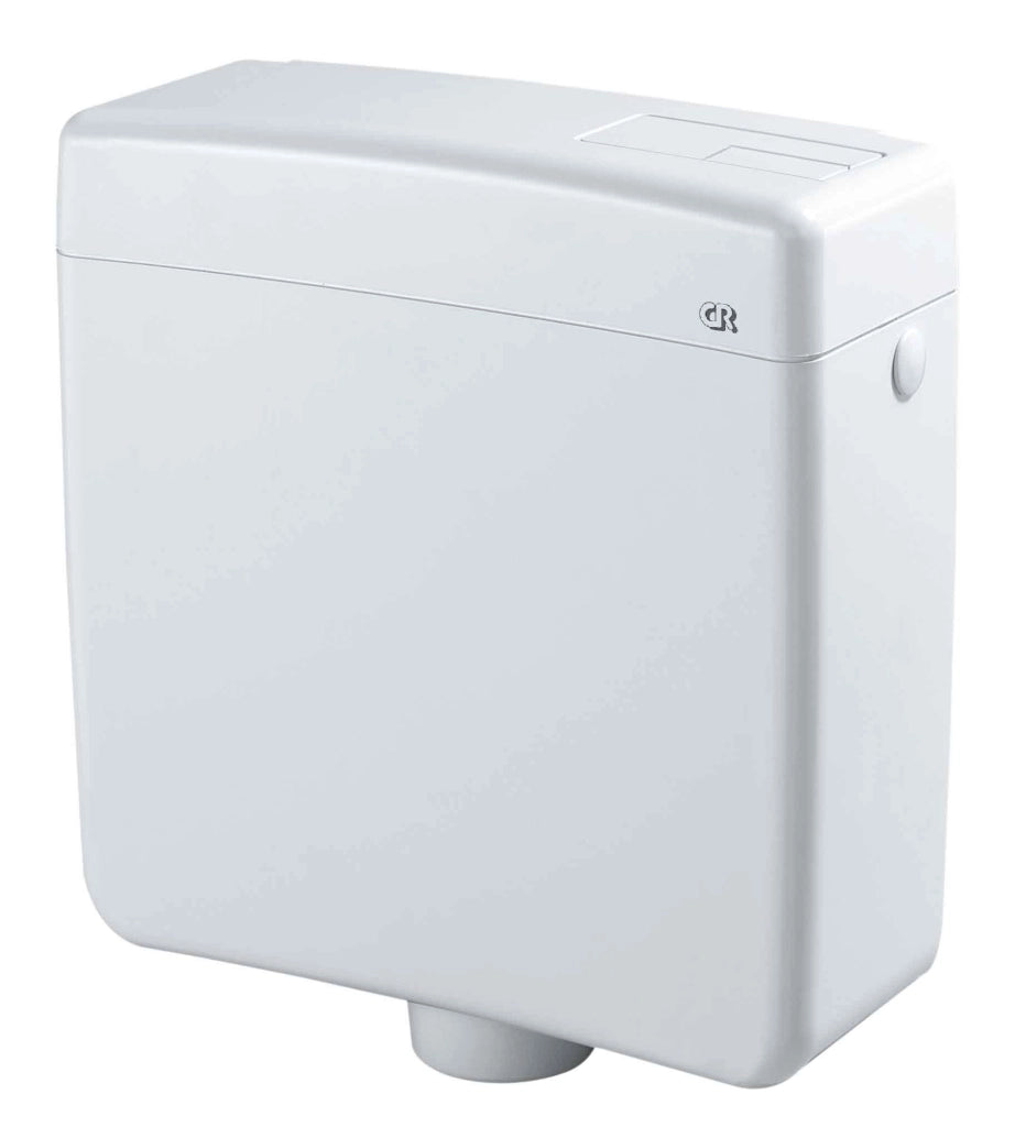 Cassetta di Scarico wc POLO 2 - Doppio scarico 3-6 Litri con Tubo - Elevato risparmio d'acqua - CR