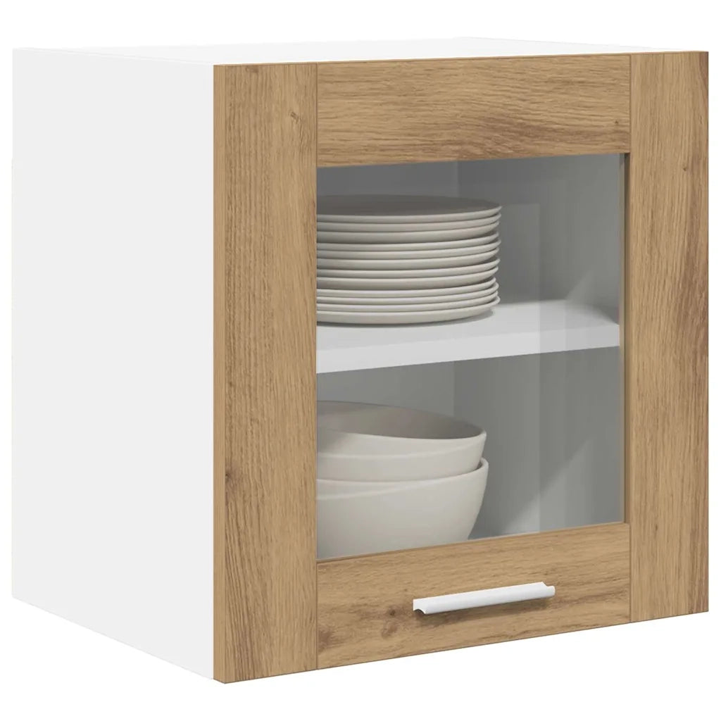 Armadio pensile Riga 2 pcs Rovere artigianale 40 x 31 x 40 cm