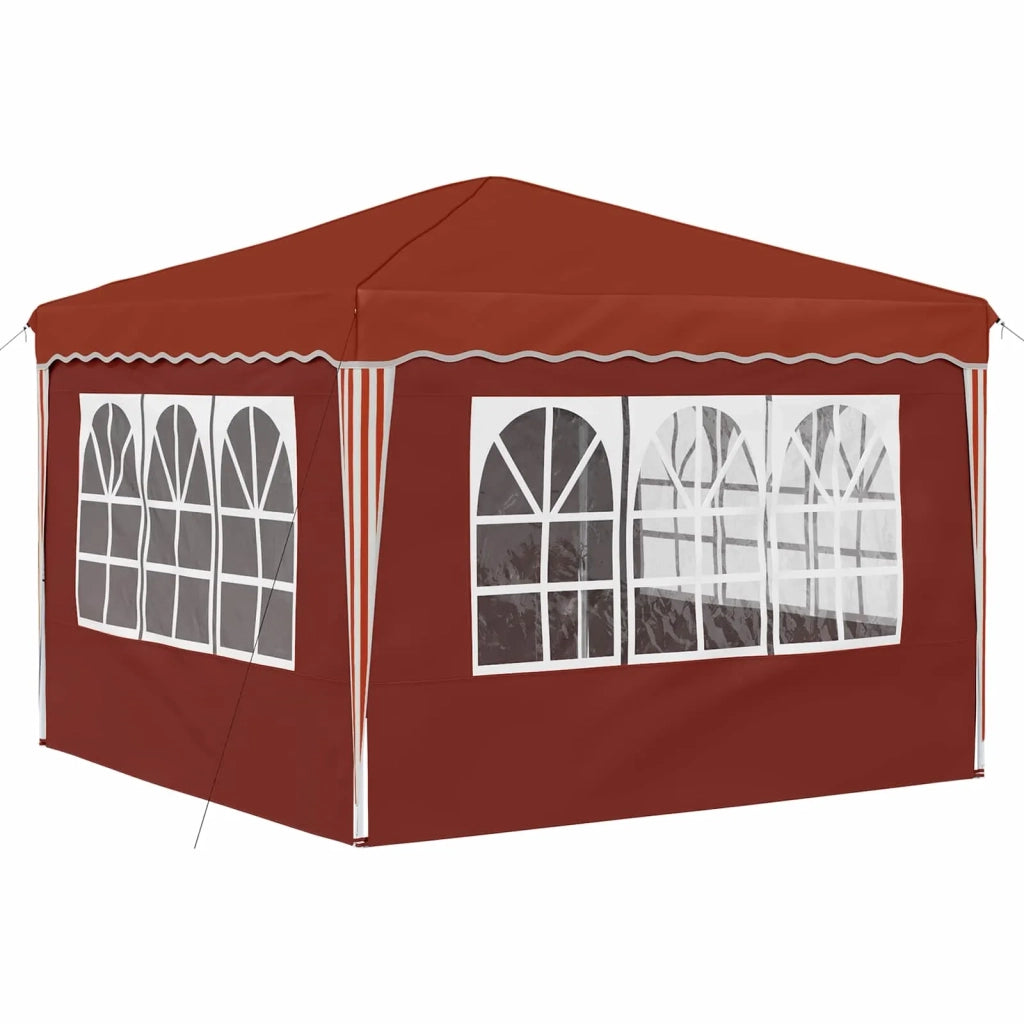 Tenda per feste a pop-up 288 x 288 x 245 cm Terracotta