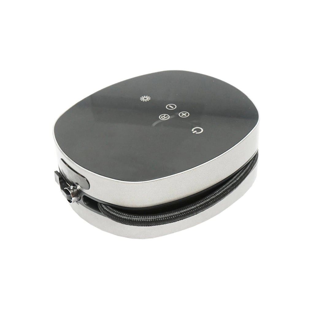 Compressore d'aria con touch screen, batteria da 2500 mAh, pressione massima 8,27 Bar, tensione di alimentazione 12,6 V/1 A, wireless Breckner Germany