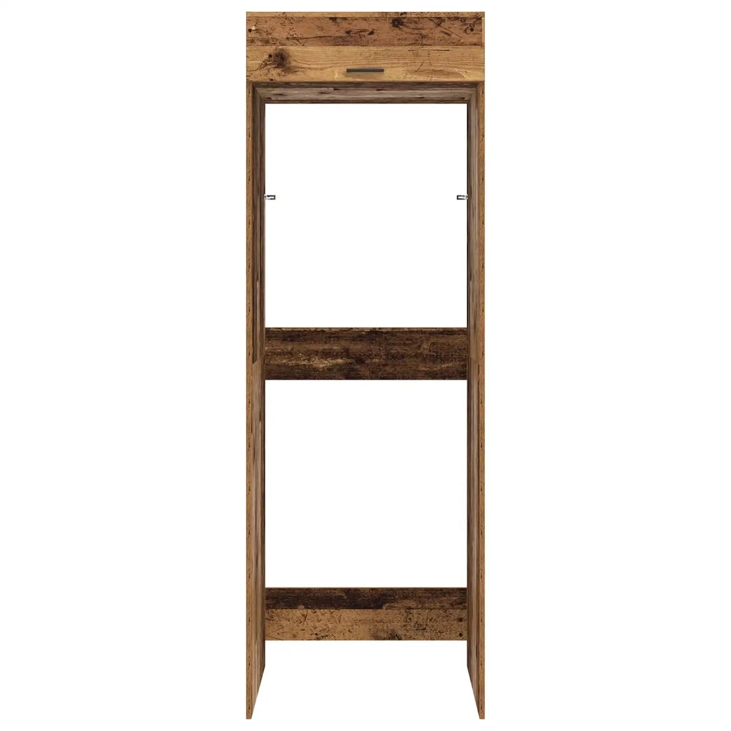 Mobiletto per lavatrice Legno vecchio 67,5 x 68 x 200 cm 3422790