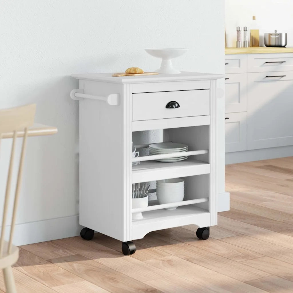 Carrello da Cucina BODO Bianco 67,5x45x80 cm CFW8749742
