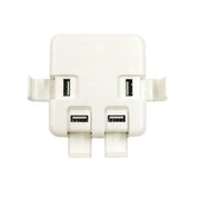 Trade Shop - Caricatore Adattatore Corrente Spina Usb 4 Porte 40 W 8a Smartphone Tablet -