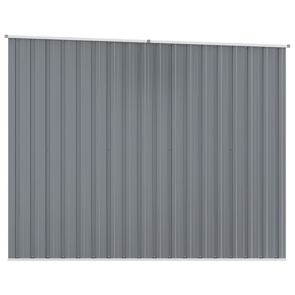 Capanno da Giardino Grigio 195x198x159 cm in Acciaio Zincato cod mxl 45849