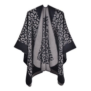 Elegante scialle/mantella in cashmere, nuovo modello autunno/inverno.