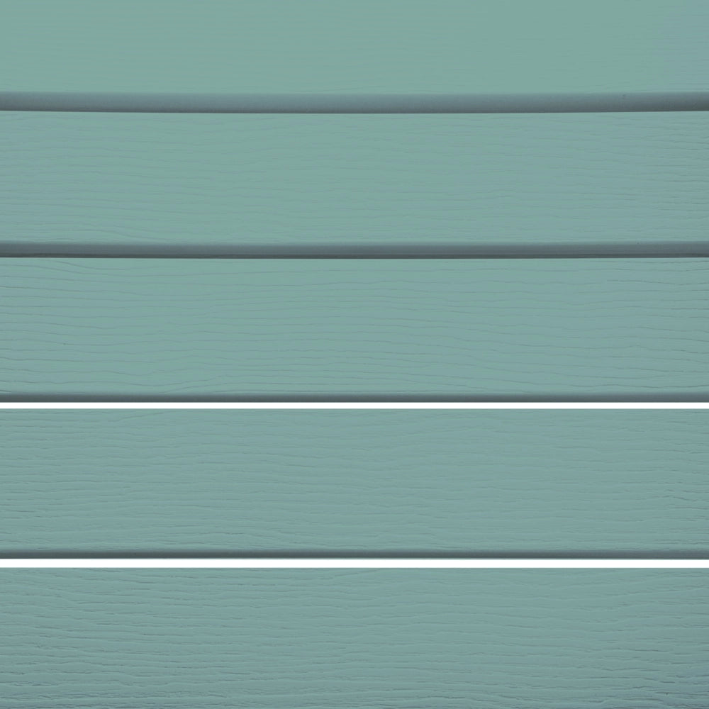 Sedia da giardino in legno di plastica turchese con poggiapiedi resistente agli agenti atmosferici in stile moderno