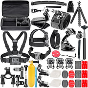 Trade Shop - Kit Con 36 Accessori Per Gopro Hero Go Pro Sj4000 Sj5000 Sj6000 Action Cam Sport -