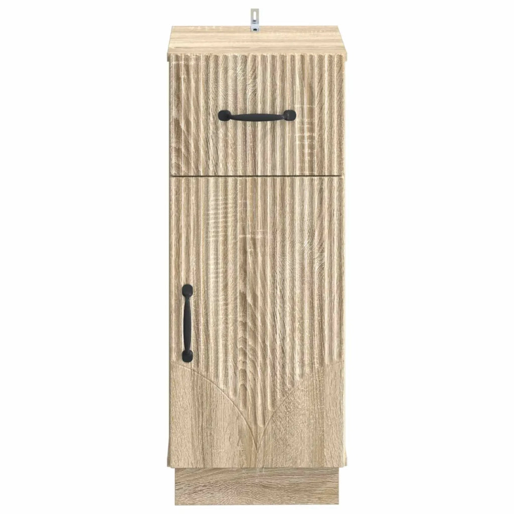 Mobiletto da Bagno HOORN Rovere Sonoma 30 x 31 x 77 cm 897267