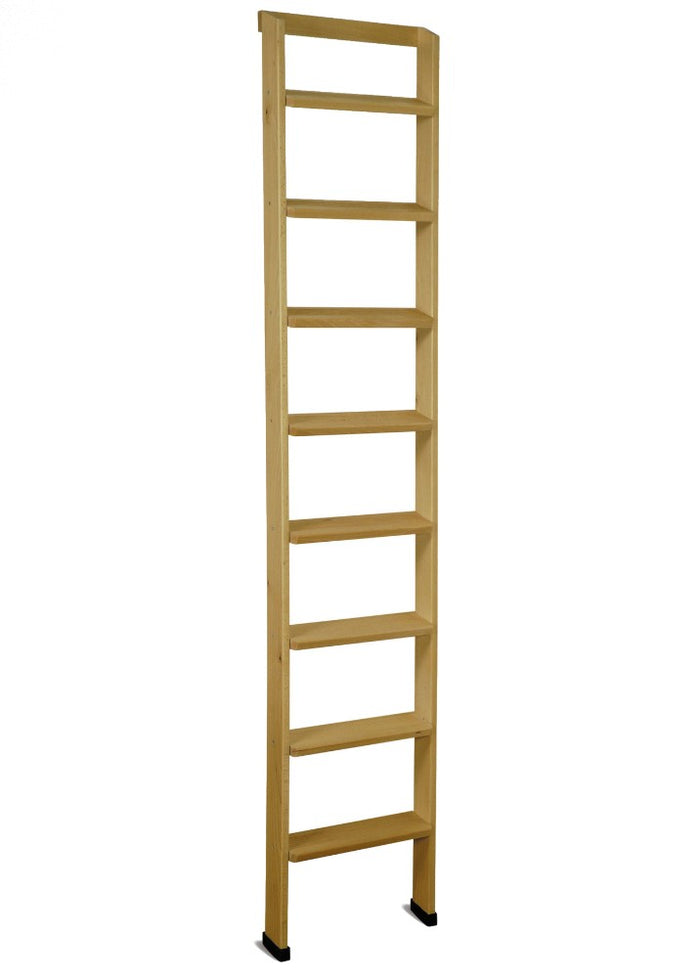 Scala Appoggio in Legno 8 Gradini H200 cm Up Naturale