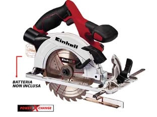 SEGA CIRCOLARE A BATTERIA LAMA Ø MM.165 18V (TECS 18/165 LI)    EINHELL