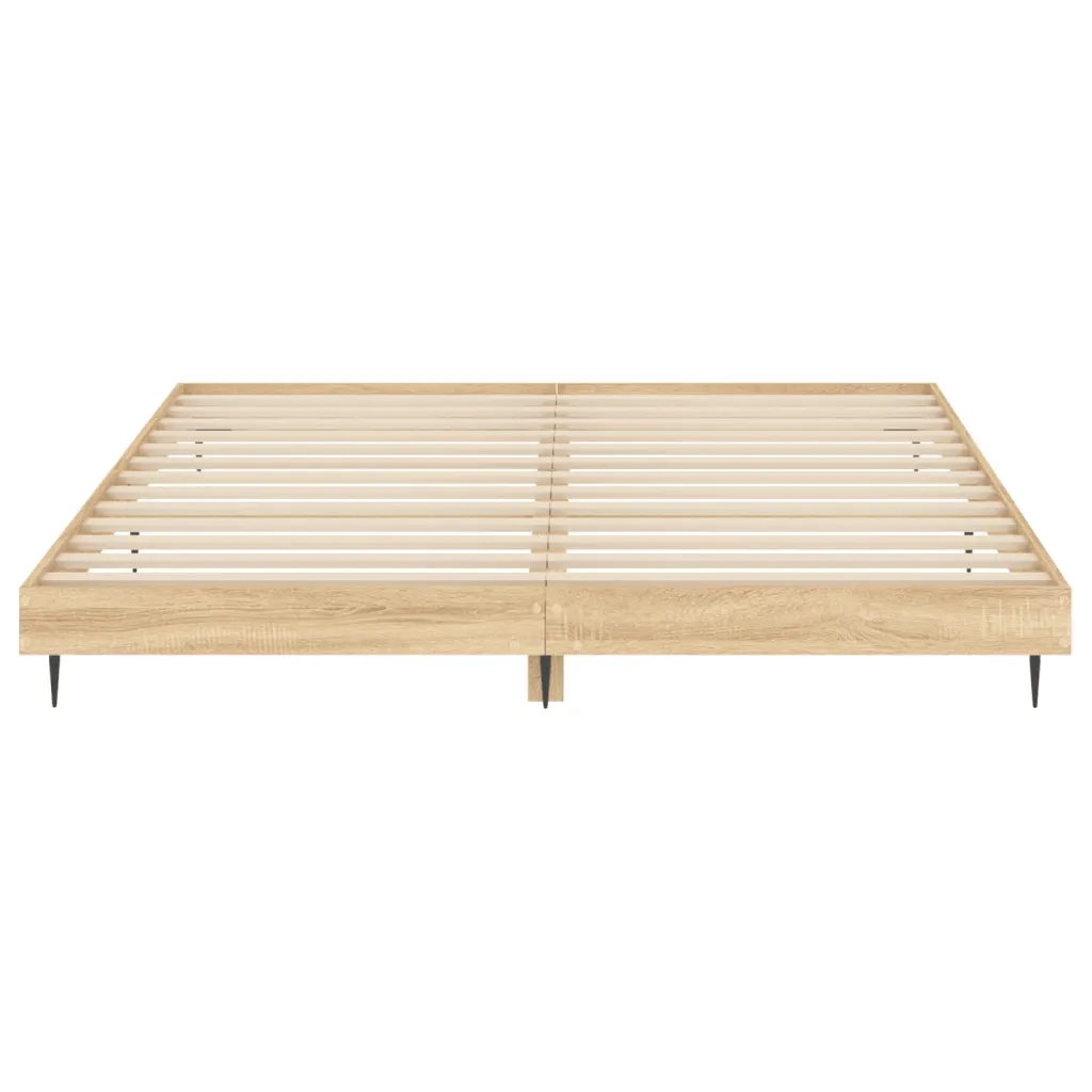 Giroletto senza Materasso Rovere Sonoma 140x200cm in Truciolato 832248