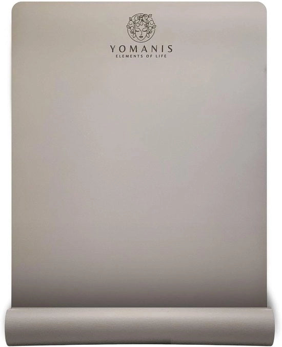 Mat di Yoga in Gomma e PU - 185 x 68 cm x 4 mm - Mat da Fitness - Mat da Sport - Mat da Ginnastica - Non-Slittente Extra Largo - Cintura da Yoga 2 in 1
