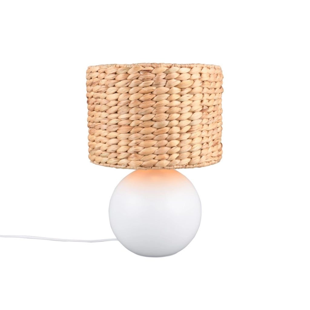 Lampada da tavolo VINA Trio ceramica bianca 40cm E27