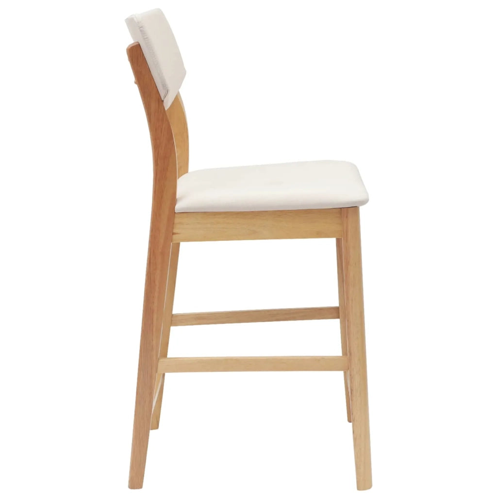 Sedie da pranzo 2 pcs Naturale 48 x 49 x 95 cm