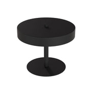 Lampada da tavolo Nemo in acciaio nero opaco