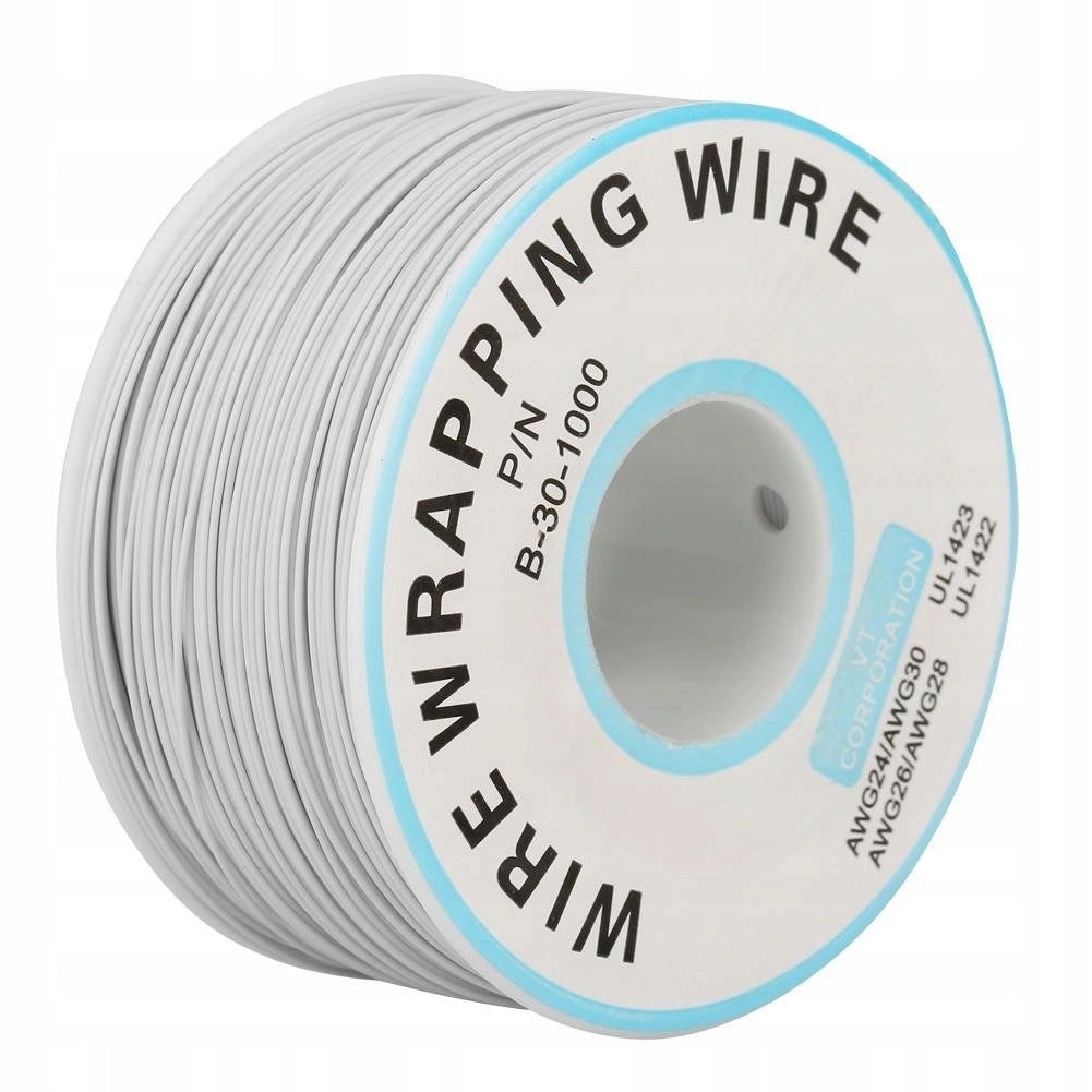 Cavo Kynar AWG 0.25mm Grigio 200m – Alta Qualità e Durata | Ø 0,6mm, Rame Stagnato