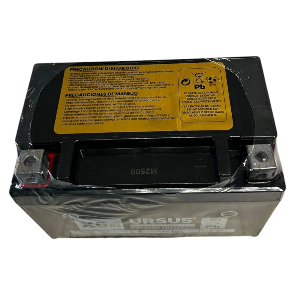 BATTERIA PER MOTO URSUS X6BS 6Ah
