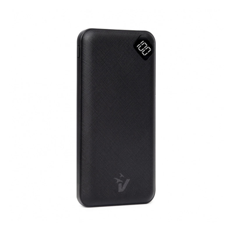 VULTECH VPB-P10BK - POWER BANK 10.000 MAH CON LCD E USB QUICK CHARGE
