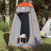 Tenda Privacy Pop-Up - Tenda da esterno Grigio e Arancione Impermeabile 457455