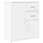 Buffet credenza cassettiera armadio mobile contenitore organizer per cucina soggiorno salotto 60 x 31 x 70 cm legno ingegnerizzato bianco 02_0030342