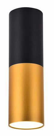 Faretto soffitto Candellux TUBA GU10 1 luce nero oro