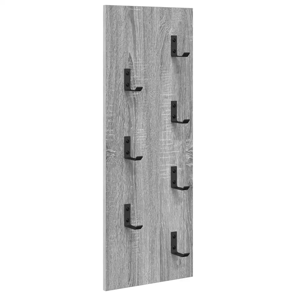 Appendiabiti a muro Grigio Sonoma 30 x 1,5 x 80 cm CFW4353710