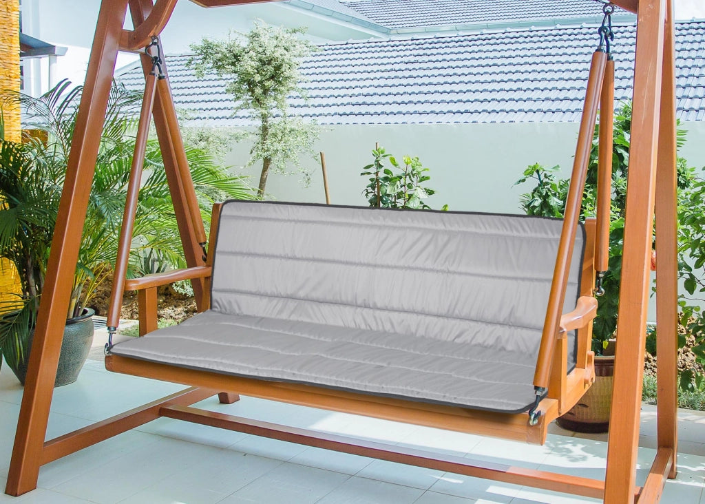 AIO FACTORY 180x50x50 cm Cuscini da giardino in schiuma impermeabili grigio scuro