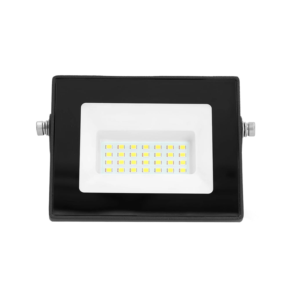 Proiettore LED Esterno 20W 1620 Lumens 4000K IP44 Nero Nedis