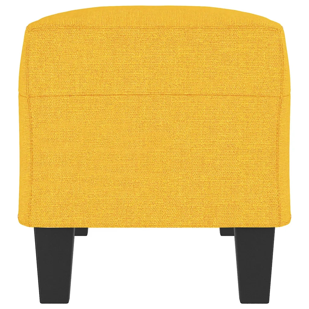 Panca Giallo Chiaro 100x35x41 cm in Tessuto 349456