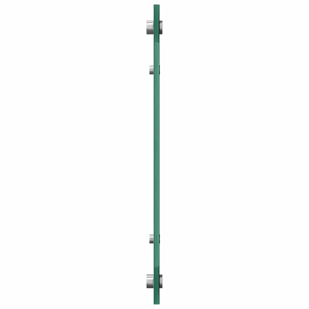 Set di 2 paraschizzi moderni per cucina 90 x 40 cm resistenti e resistenti al calore in vetro temperato bianco 02_0056288