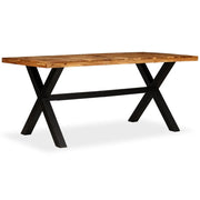 Tavolo da Pranzo Legno Massello di Acacia e Mango 180x90x76 cm 245640