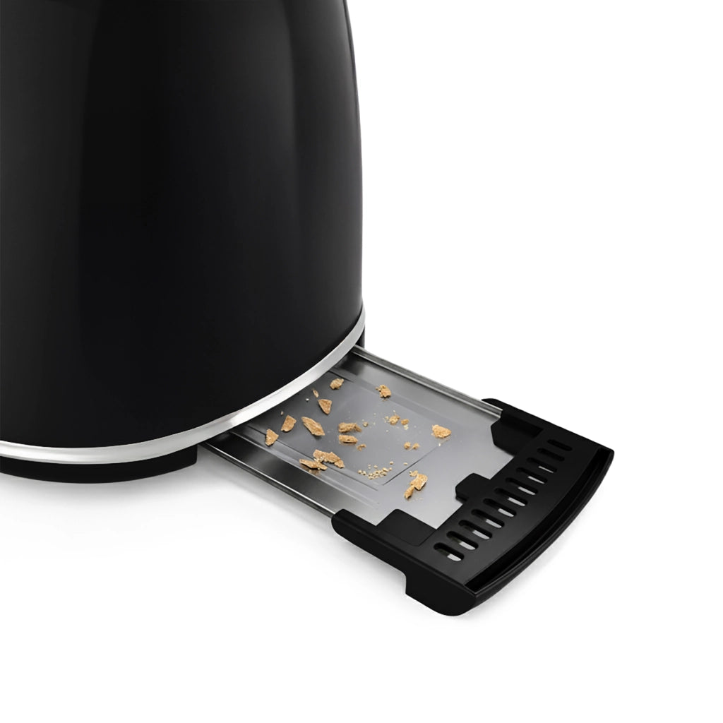 GRS9 Tostapane vintage, 2 fessure, 6 livelli di potenza, 850 W, nero