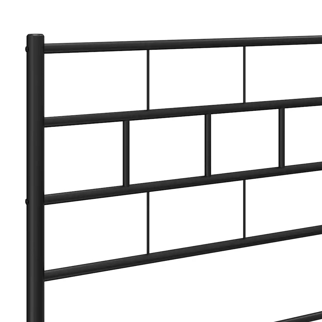 Testiera di Ricambio in Metallo Nero 100 cm 355688